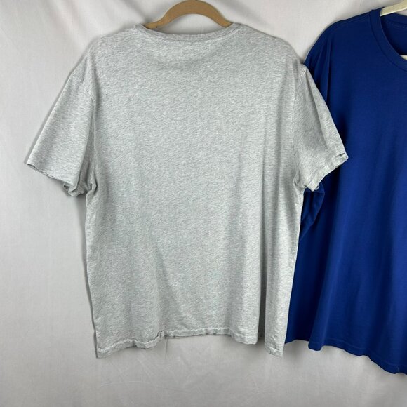 Polo Ralph Lauren 2 Pack T Shirts Men XL‎ Blue Gray Crew Neck Short Sleeves Pony - Picture 12 of 13